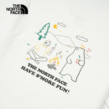 The North Face Unisex RLX Summer Camp SS Tee Graphic - AP TNF White