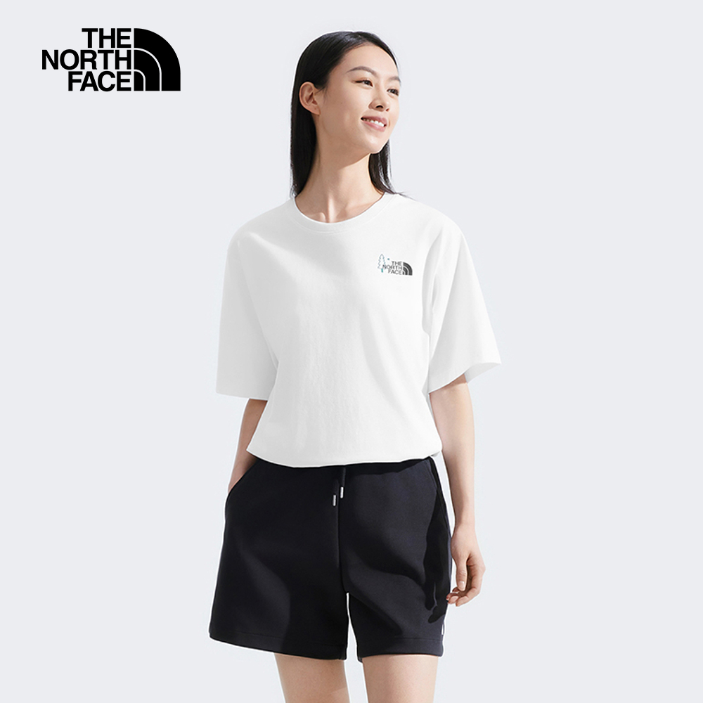 The North Face Unisex RLX Summer Camp SS Tee Graphic - AP TNF White