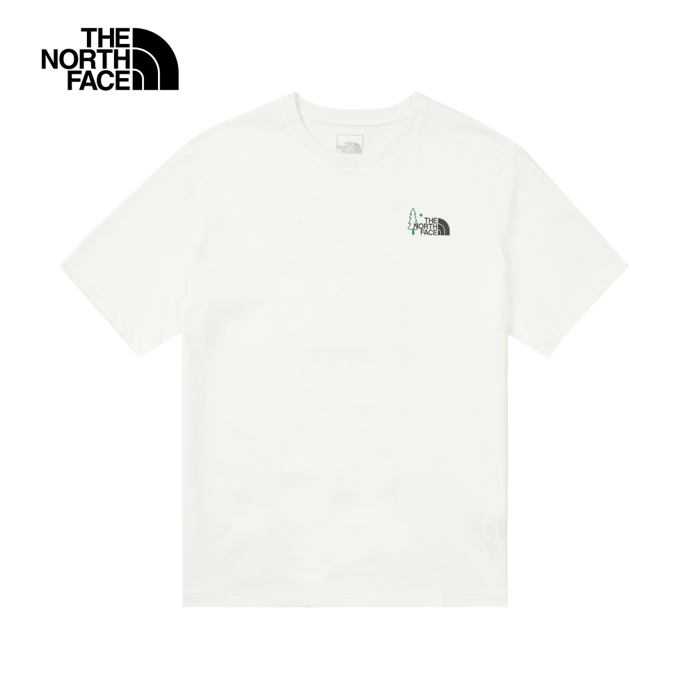 The North Face Unisex RLX Summer Camp SS Tee Graphic - AP TNF White