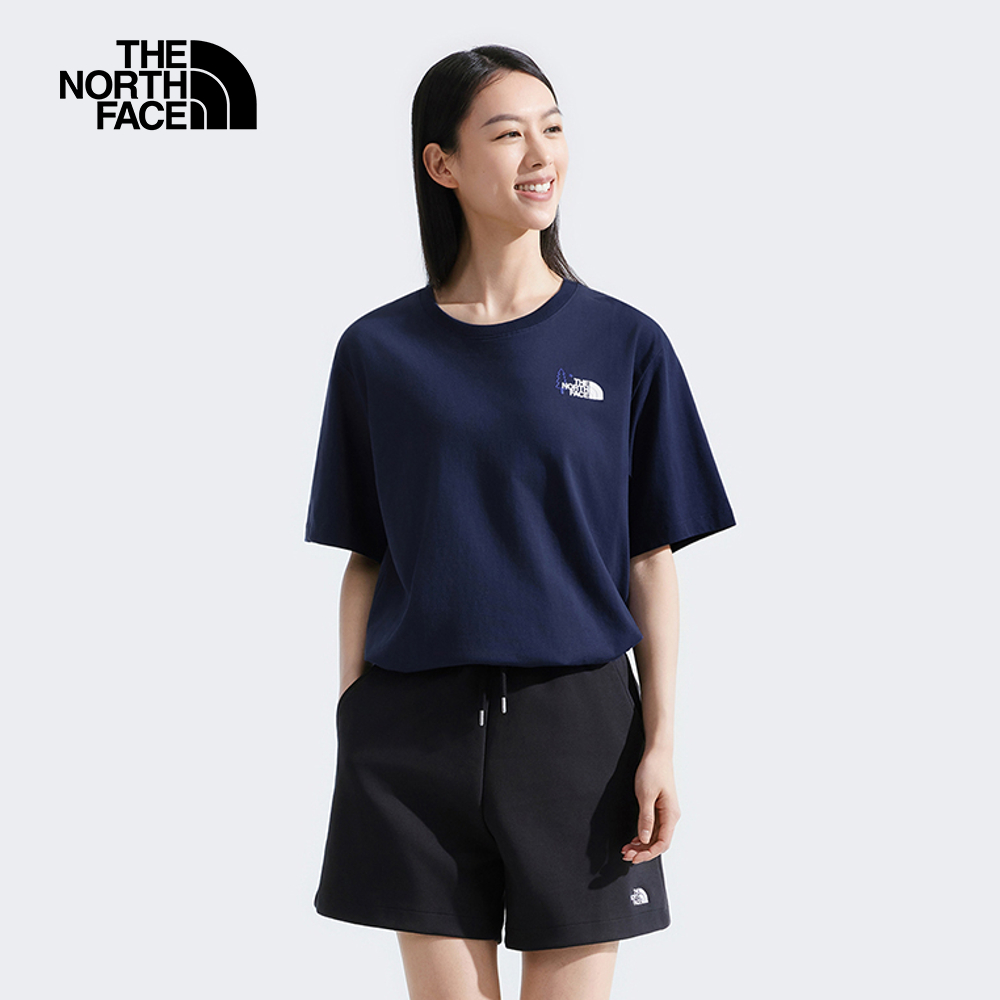 The North Face Unisex RLX Summer Camp SS Tee Graphic - AP Summit Navy