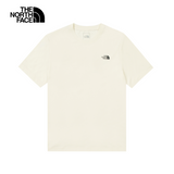 The North Face Men SS Immersed Outdoors Grid Tee Graphic - AP White Dune