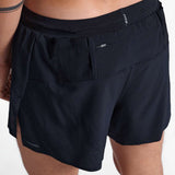 2XU Men Light Speed Stash 5 Inch Shorts - Black / Black Reflective