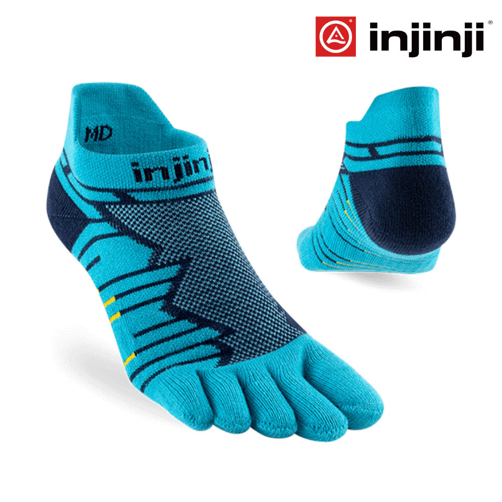 Injinji No Show Toe Socks Injinji Running Zehensocken