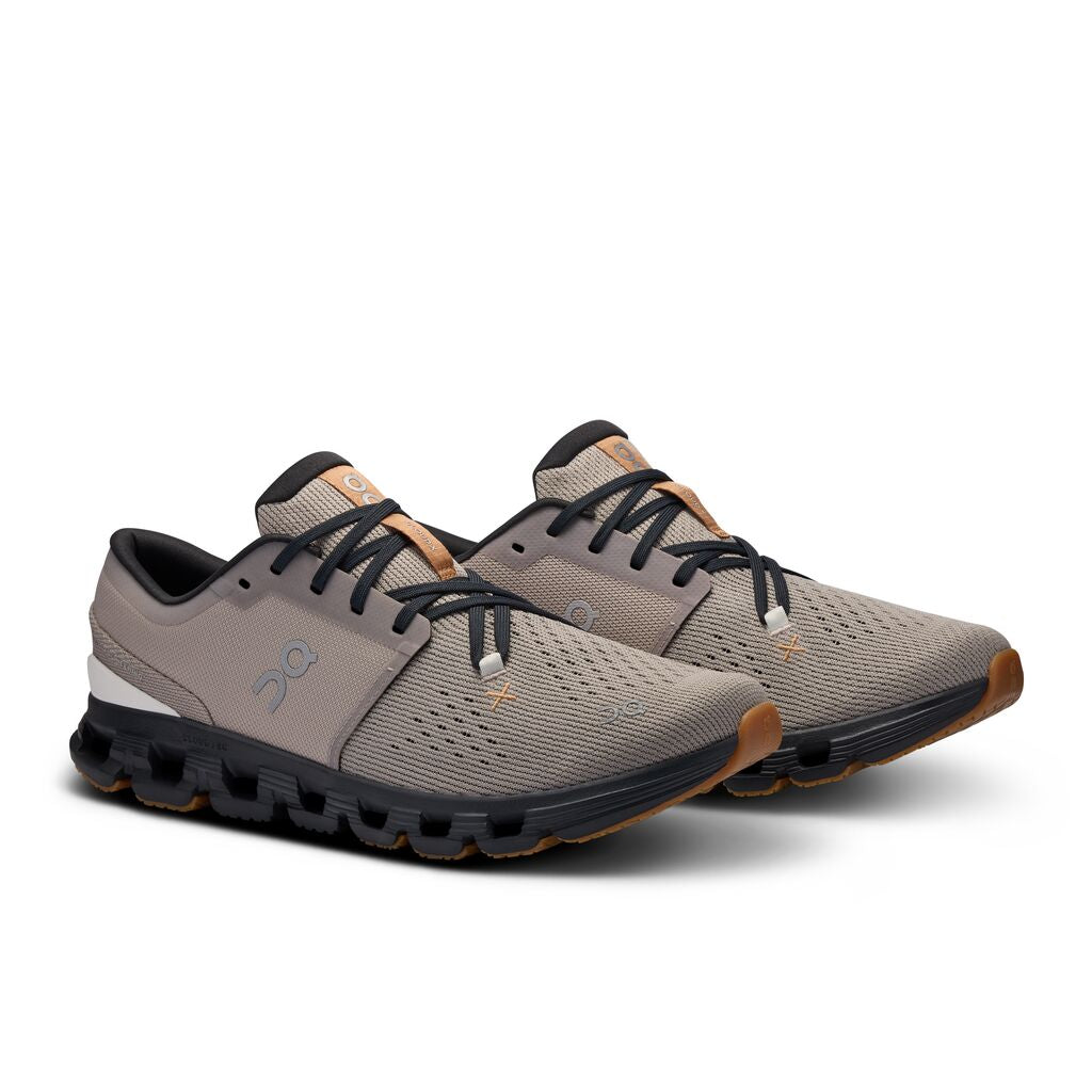 On Running Men Cloud X 4 - Fog / Black