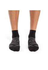 On Running Men Performance Mid Sock - Black / Shadow