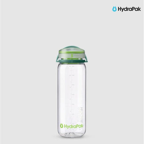 HydraPak Recon Twist & Sip 750ml - Clear / Evergreen & Lime