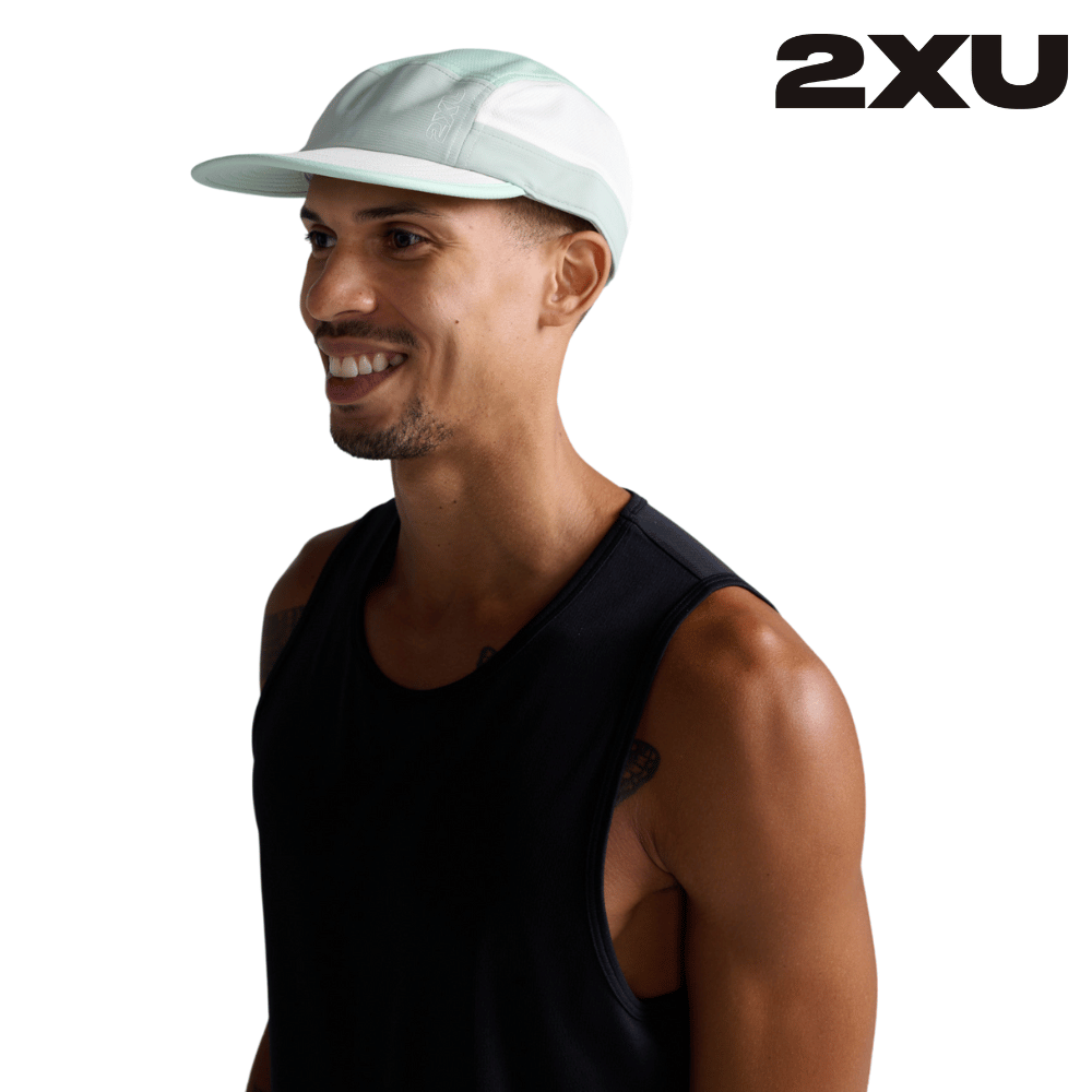 2XU Unisex Light Speed Small Cap - Eucalyptus / Digital Mint