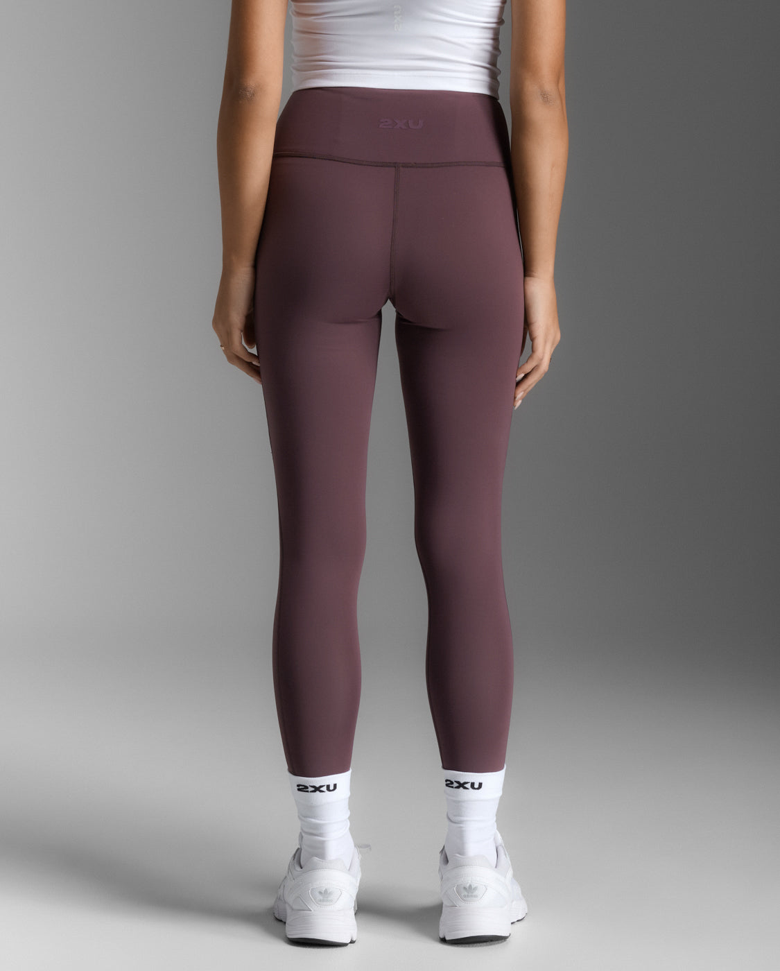 2XU Women Form Soft Touch Hi-Rise Compression Tights - Raisin / Raisin