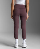 2XU Women Form Soft Touch Hi-Rise Compression Tights - Raisin / Raisin