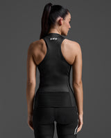 2XU Women Core Tri Tank - Black / White