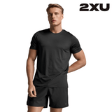 2XU Men Motion Soft Jersey Tee - Black / Black