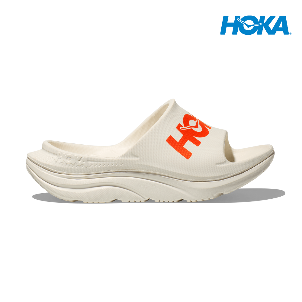 【新品・未使用】 HOKA ONE ONE 　ORA RECOVERY 27cm HOKA Unisex Ora Athletic Slide - Frost / Lava – Liv Activ