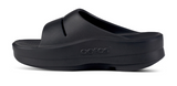 OOFOS Women OOmega OOahh Slide - Matte Black