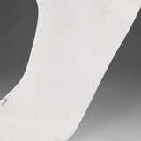 Explore 2XU Unisex Vectr Reflective Crew Socks - White / Silver Reflective for trail, outdoor & lifestyle use | Liv Activ Singapore