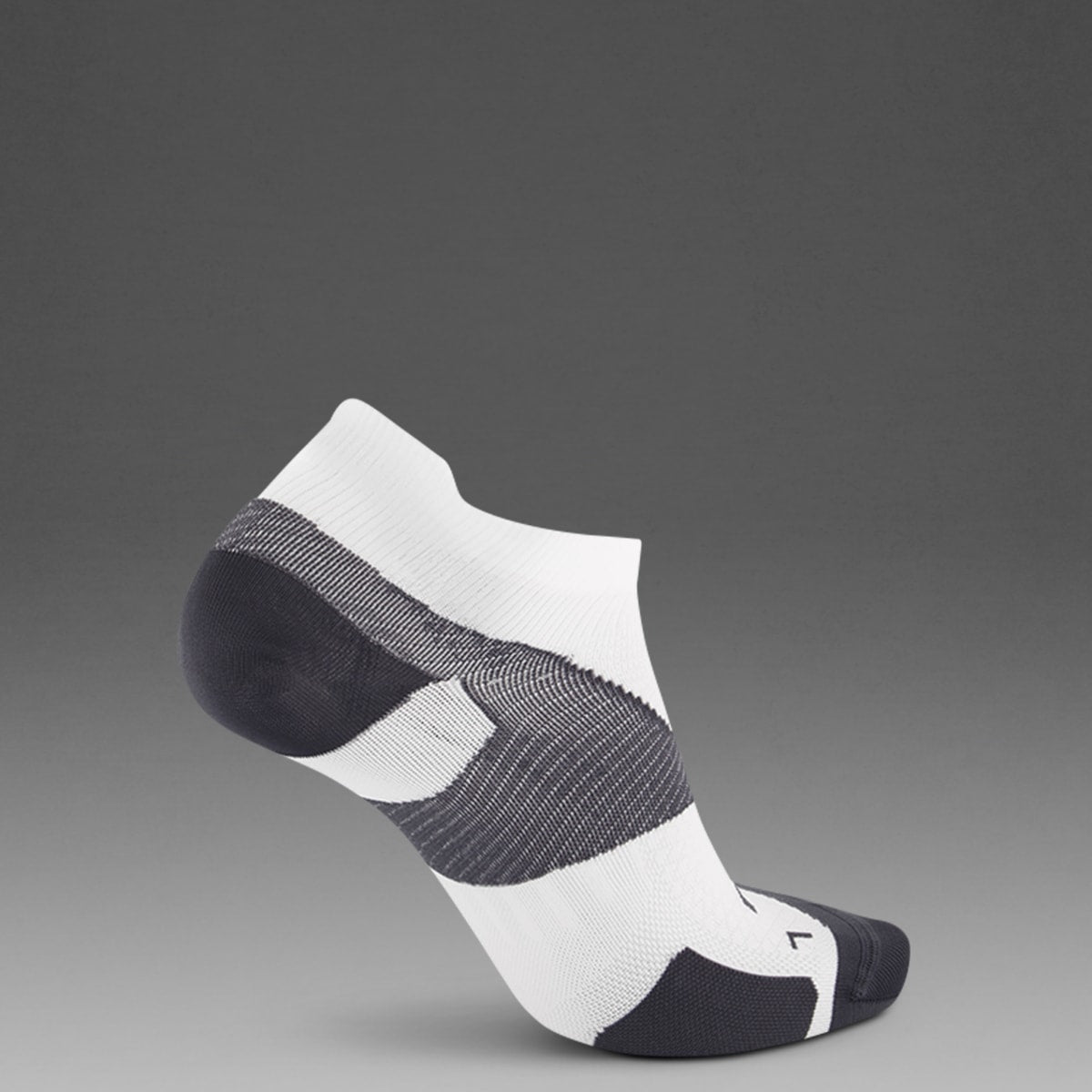 Explore 2XU Unisex Vectr Ultralight 1/4 Crew Socks - White / Grey for trail, outdoor & lifestyle use | Liv Activ Singapore