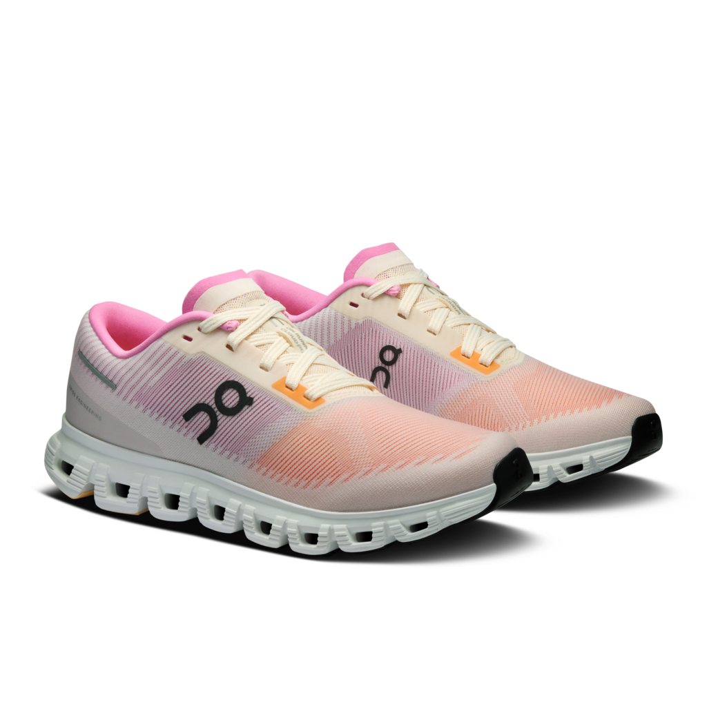 On Women Cloud 6 Push - Tangerine / Raspberry