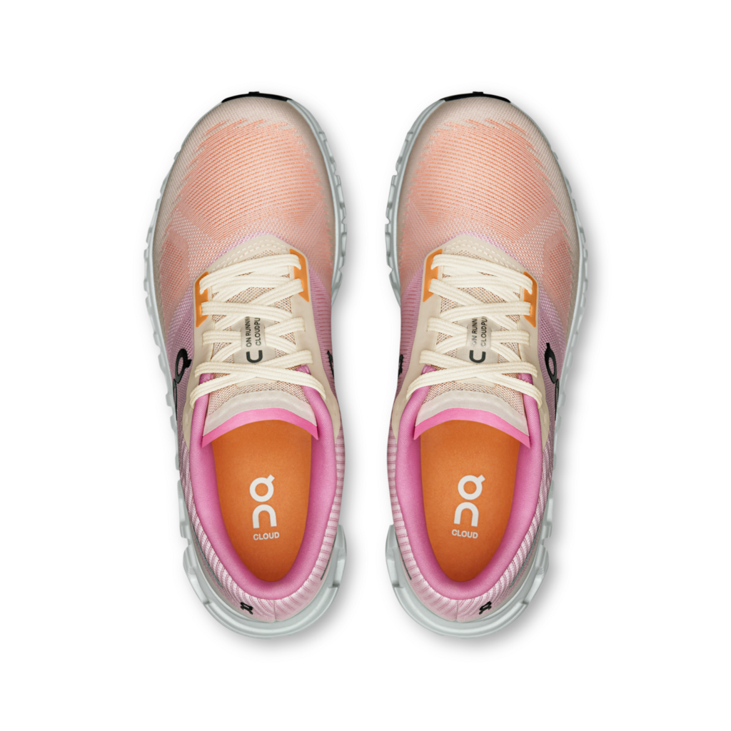 On Women Cloud 6 Push - Tangerine / Raspberry