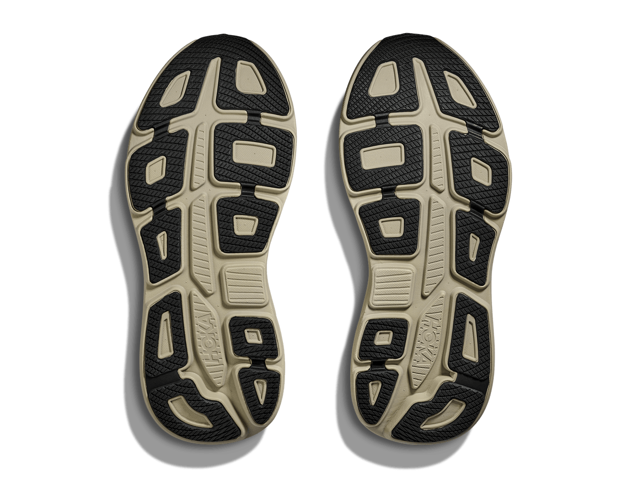 HOKA Men Bondi 9 Wide - Grassland / Oyster Mushroom