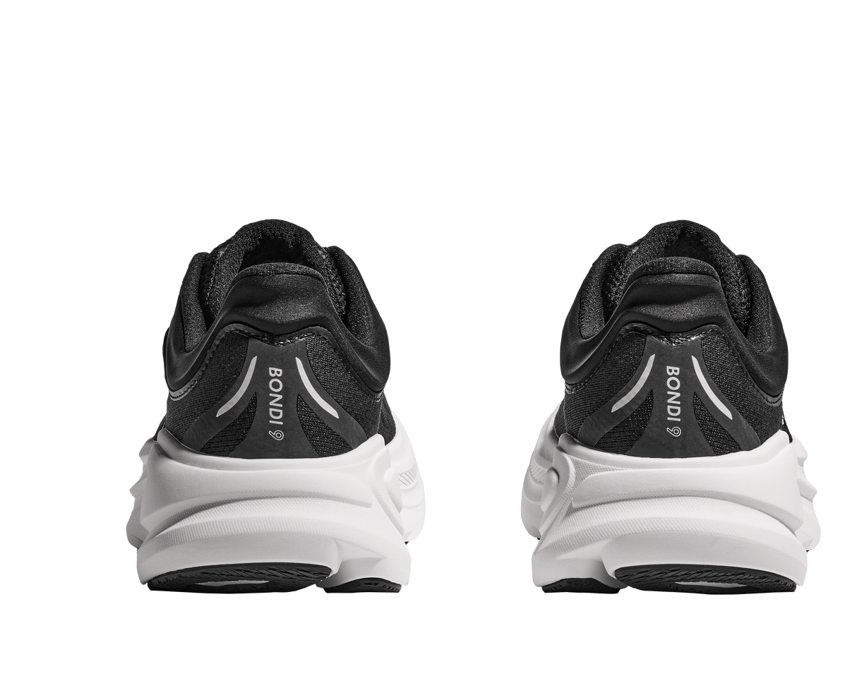 HOKA Men Bondi 9 Wide - Black / White