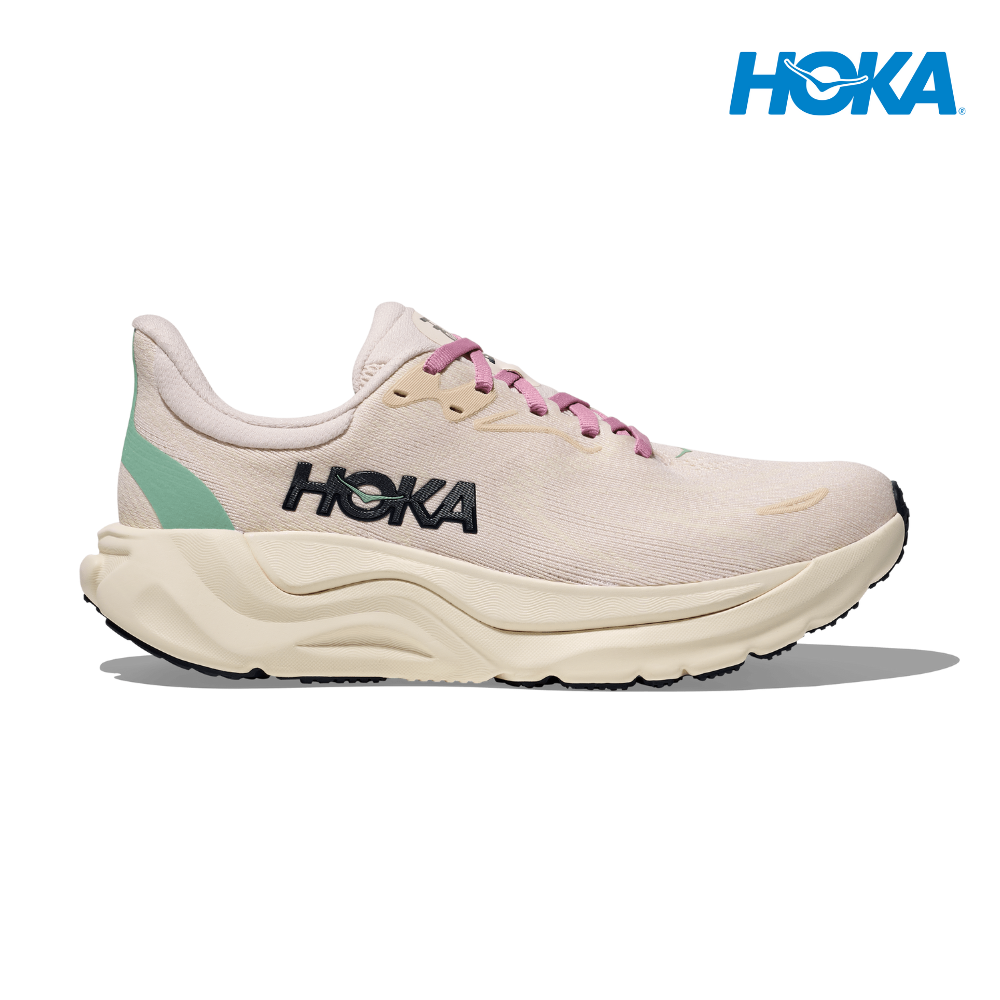 ムト・アシロギ HOKA Women Arahi 8 Wide - Rose Cream / Alabaster – Liv Activ