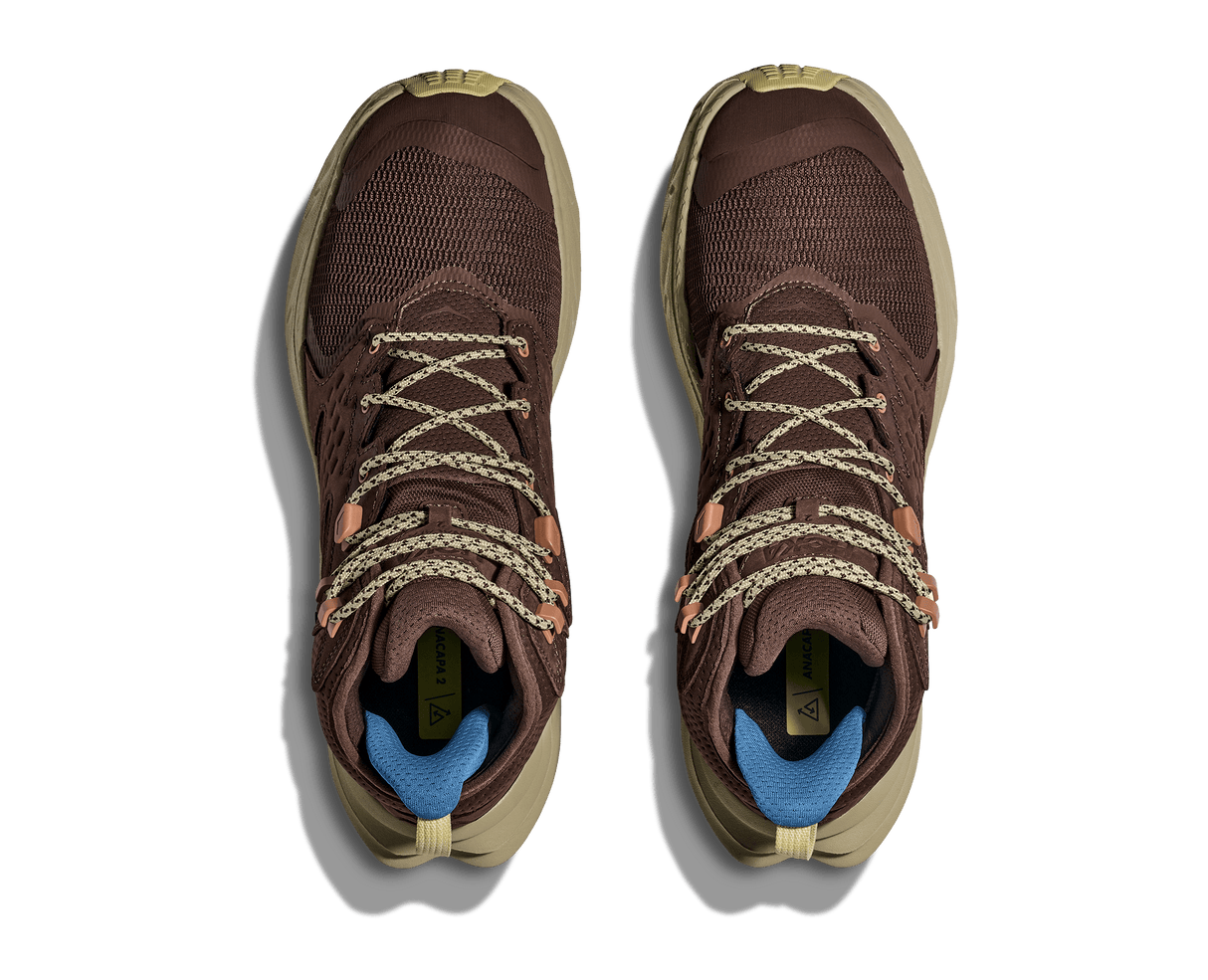 HOKA Men Anacapa 2 Mid GTX - Walnut / Oyster Mushroom