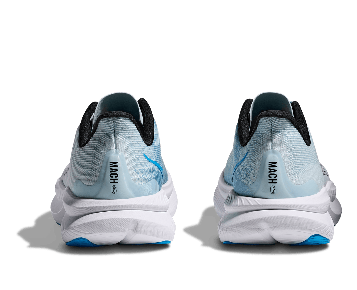 Explore HOKA Women Mach 6 Wide - Tundra Blue / Raindrop for trail, outdoor & lifestyle use | Liv Activ Singapore
