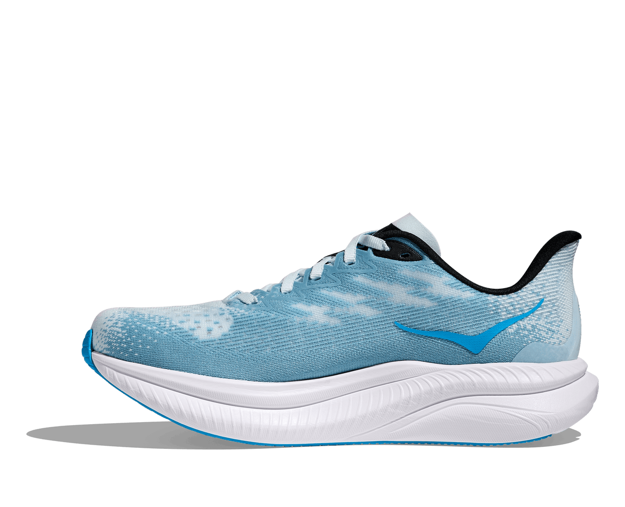 Explore HOKA Women Mach 6 Wide - Tundra Blue / Raindrop for trail, outdoor & lifestyle use | Liv Activ Singapore