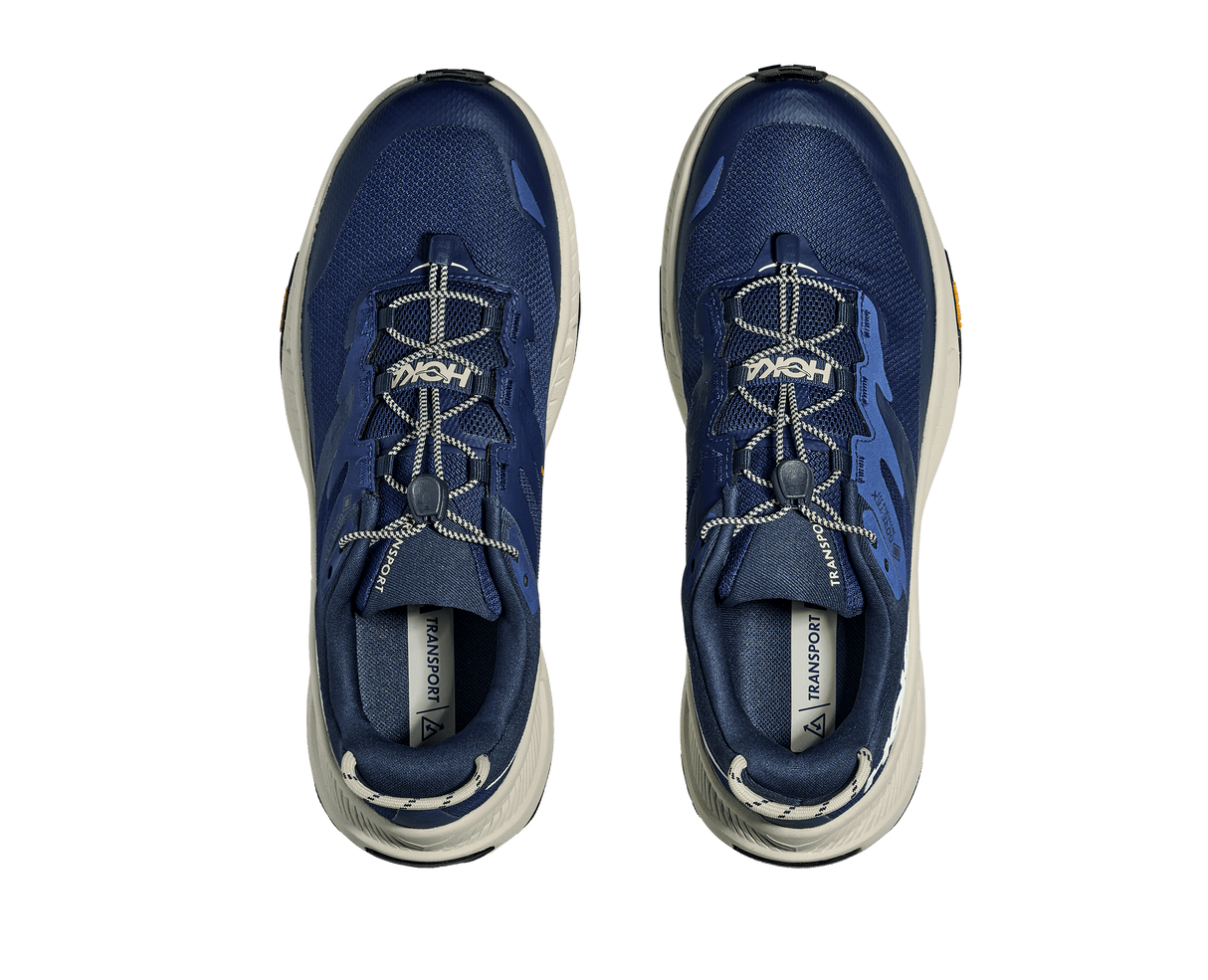 HOKA Men Transport GTX - Midnight Blue / Truffle Salt