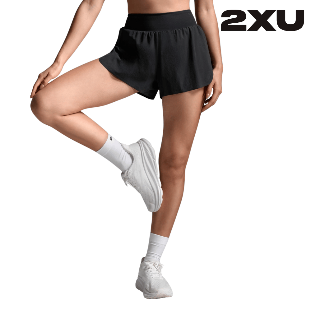 2XU Women Light Speed Hi-Rise Inch Short Black Black