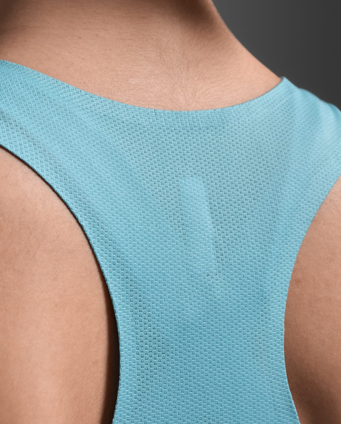 2XU Women Light Speed Tech Singlet - Retro Blue / Retro Blue Reflective