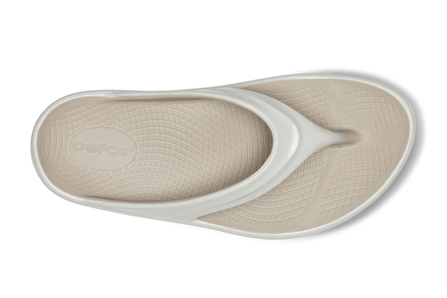OOFOS Women OOmega Luxe Sandal - Nomad / Fog