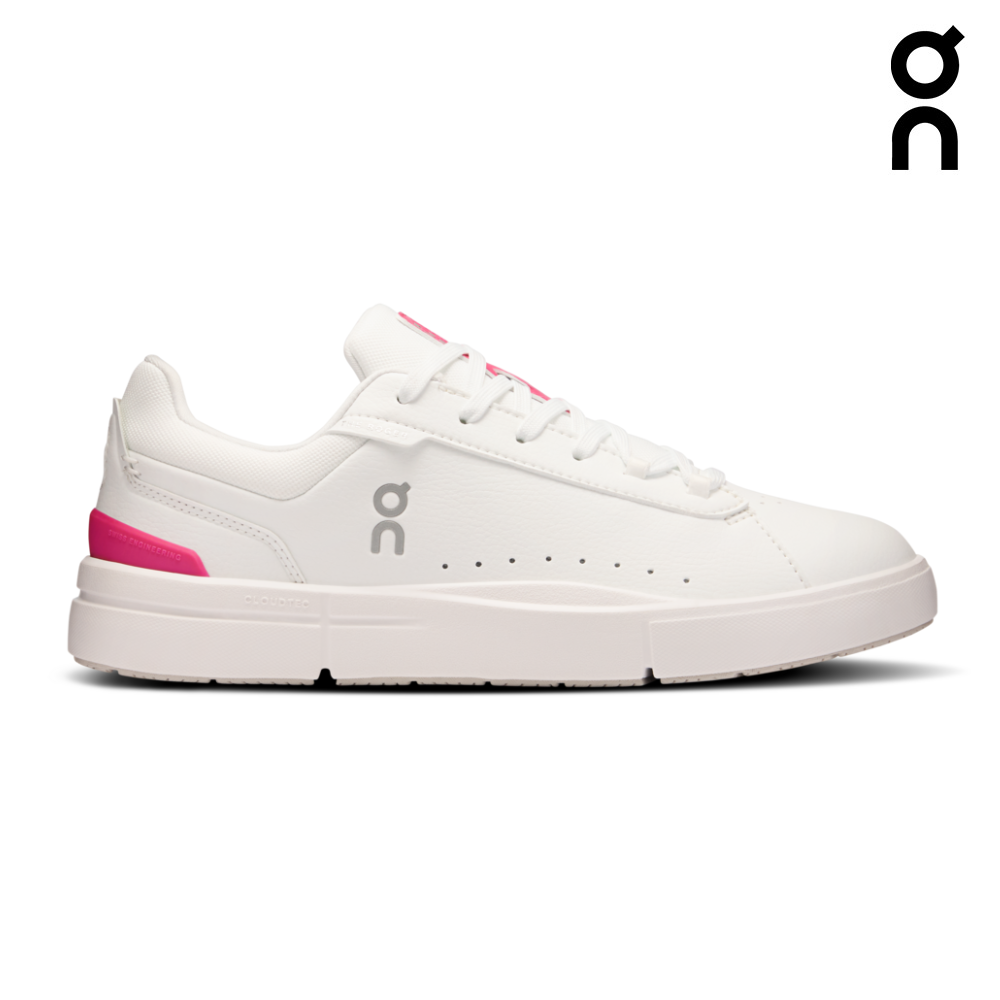 靴 On THE ROGER Advantage On Women The Roger Advantage - White / Pink – Liv Activ