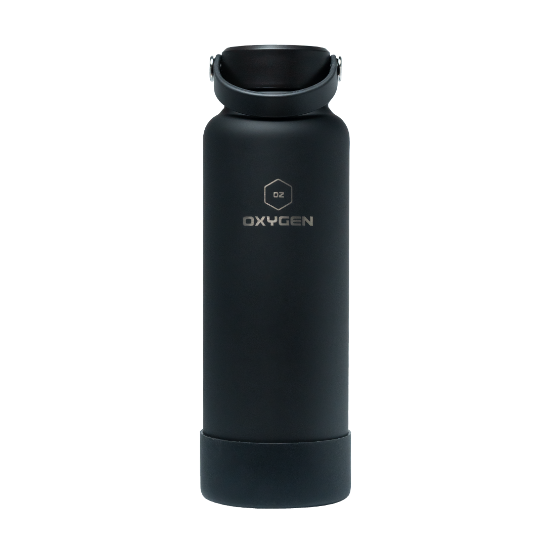 Oxygen Talon 1150ml  Stainless Steel Bottle - Black
