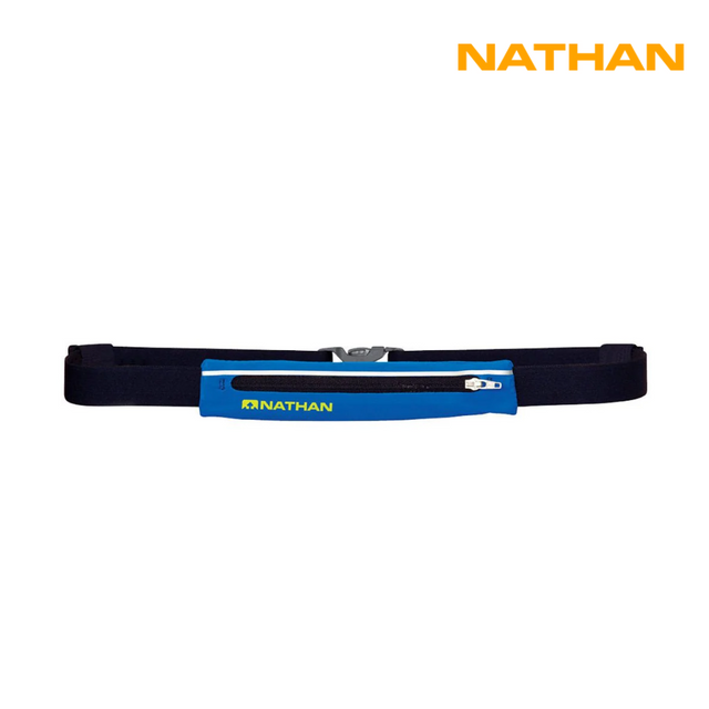 Explore Nathan Sports Mirage Pack Adjustable Belt - Electric Blue Lemonade for trail, outdoor & lifestyle use | Liv Activ Singapore