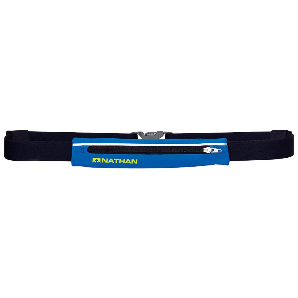 Explore Nathan Sports Mirage Pack Adjustable Belt - Electric Blue Lemonade for trail, outdoor & lifestyle use | Liv Activ Singapore