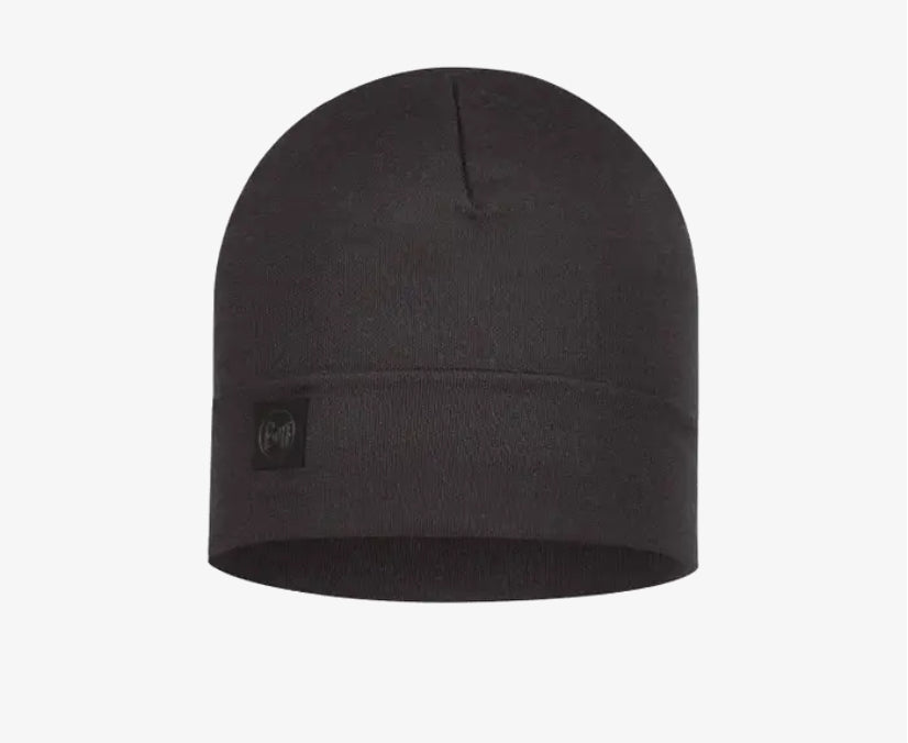 BUFF® Merino Heavyweight Beanie - Solid Black OS