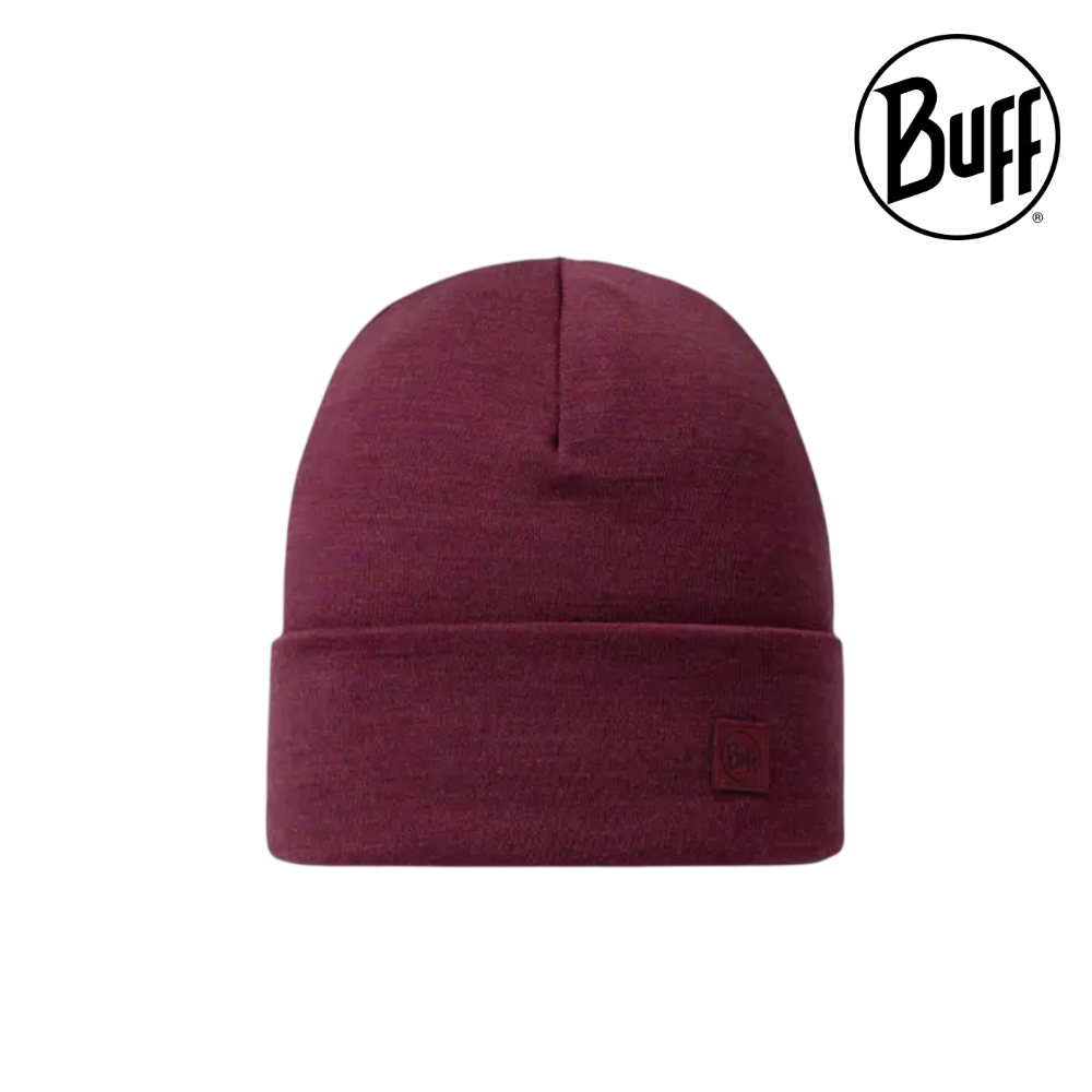 BUFF® Merino Heavyweight Beanie - Solid Tibetan Red
