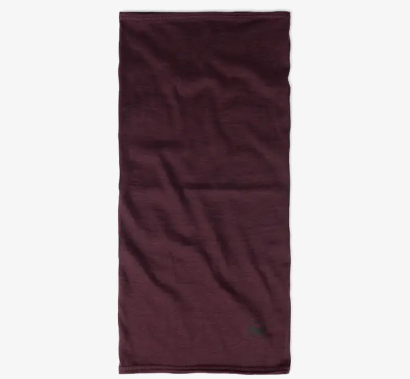 BUFF® Merino Lightweight Neckwear - Solid Garnet OS