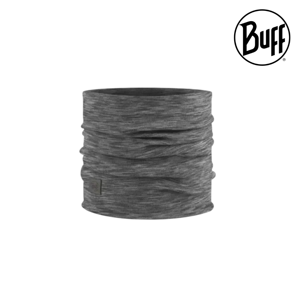 BUFF® Merino Heavyweight Neck Warmer - Fog Grey Multi Stripes OS