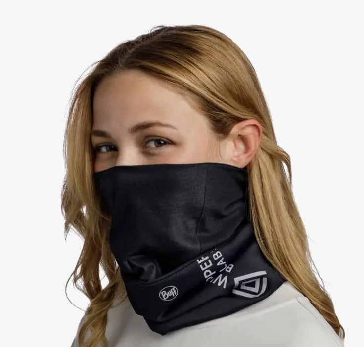 BUFF® Windproof Neckwear - Solid Black OS
