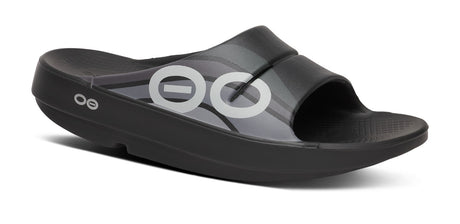 OOFOS Unisex OOahh Sport - Black Wave