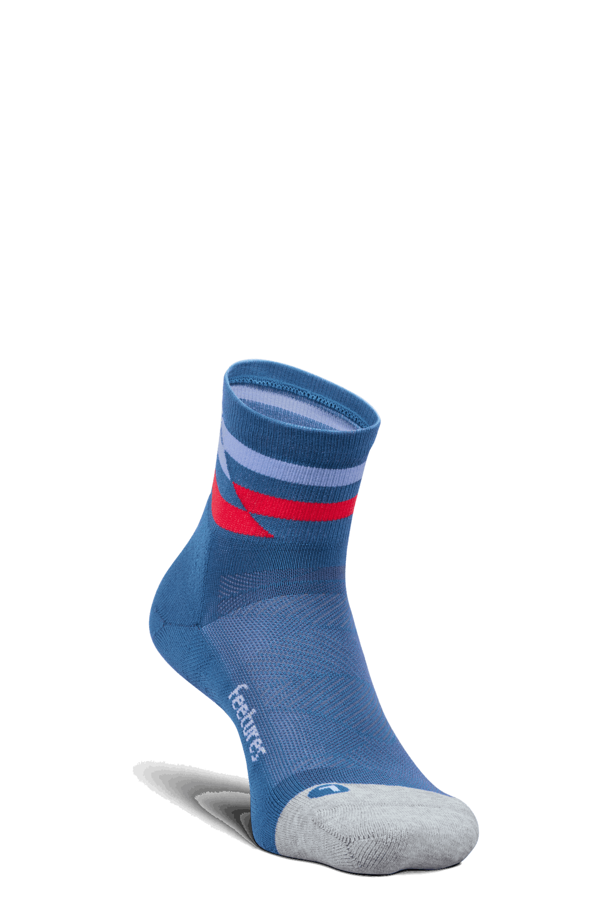 Explore Feetures Active Elite Light Cushion Quarter - Blue Track for trail, outdoor & lifestyle use | Liv Activ Singapore