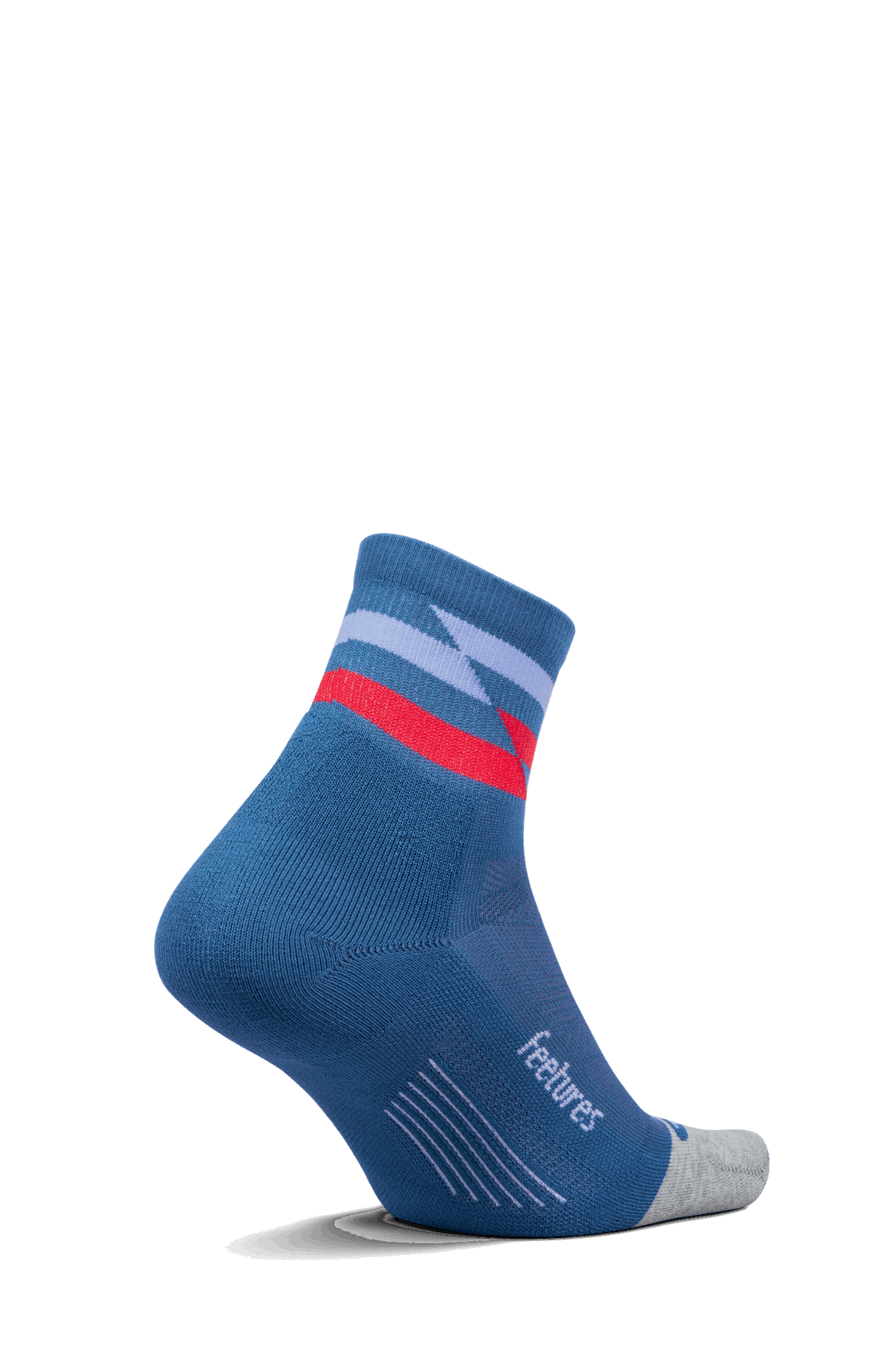 Explore Feetures Active Elite Light Cushion Quarter - Blue Track for trail, outdoor & lifestyle use | Liv Activ Singapore