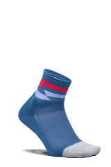 Explore Feetures Active Elite Light Cushion Quarter - Blue Track for trail, outdoor & lifestyle use | Liv Activ Singapore