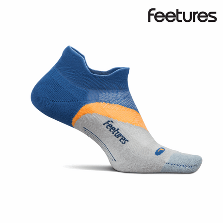 Explore Feetures Active Elite Light Cushion No Show Tab - Rally Blue for trail, outdoor & lifestyle use | Liv Activ Singapore