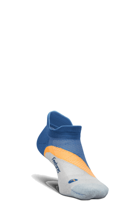 Explore Feetures Active Elite Light Cushion No Show Tab - Rally Blue for trail, outdoor & lifestyle use | Liv Activ Singapore