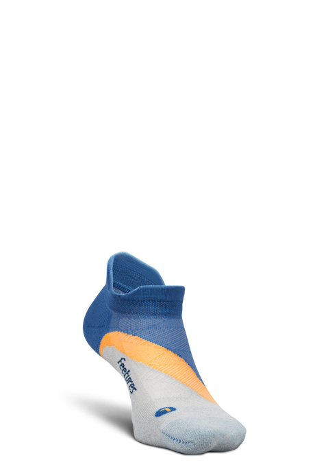 Feetures Active Elite Light Cushion No Show Tab - Rally Blue