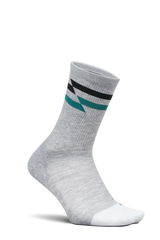 Feetures Active Elite Max Cushion Mini Crew - Gray Track