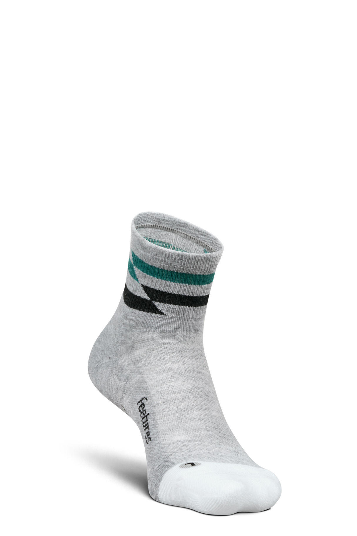 Feetures Active Elite Max Cushion Quarter - Gray Track