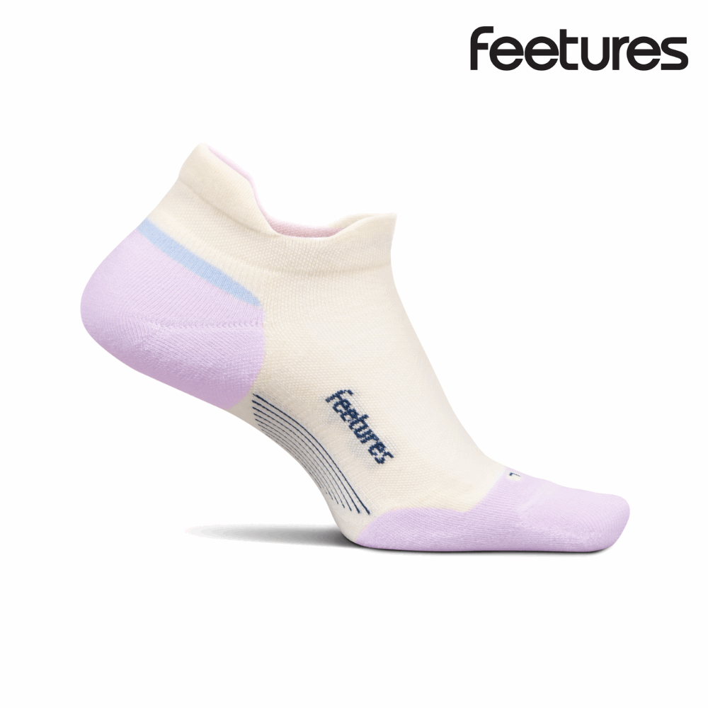 Explore Feetures Active Elite Max Cushion No Show Tab - Lilac Breeze for trail, outdoor & lifestyle use | Liv Activ Singapore